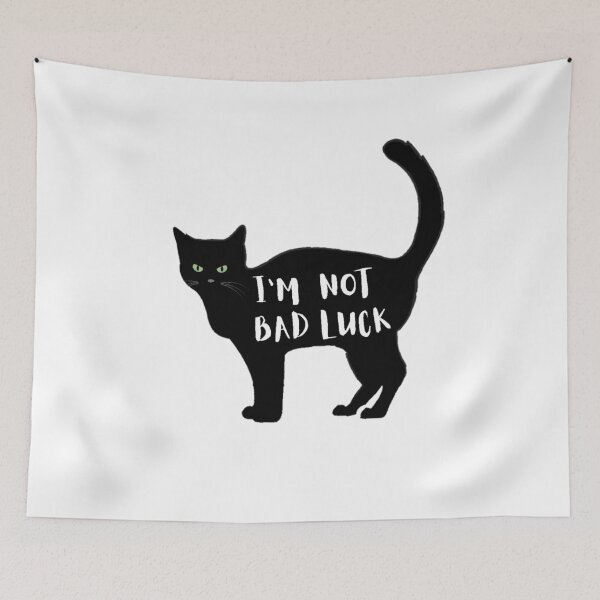 Item preview, I'm Not Bad Luck - Black cats | cat lovers designed and sold by Special-Art1.