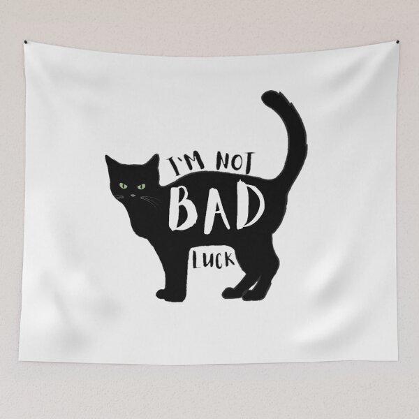 Item preview, I'm Not Bad Luck - Black cats | cat lovers designed and sold by Special-Art1.