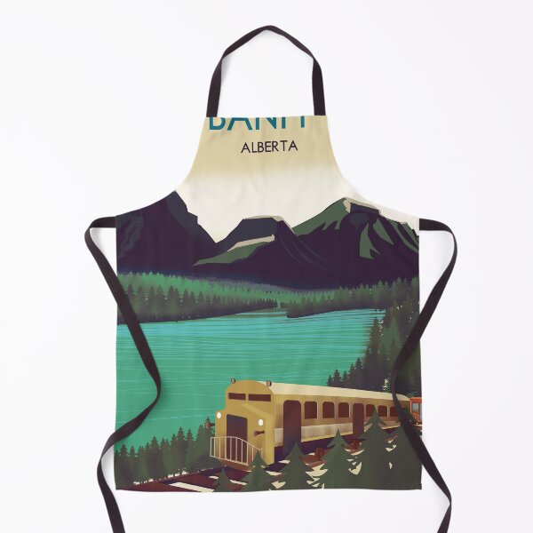 Item preview, Banff Alberta Canada travel poster designed and sold by Arctic frame studio.