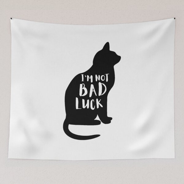 Item preview, I'm Not Bad Luck - Black cats | cat lovers designed and sold by Special-Art1.