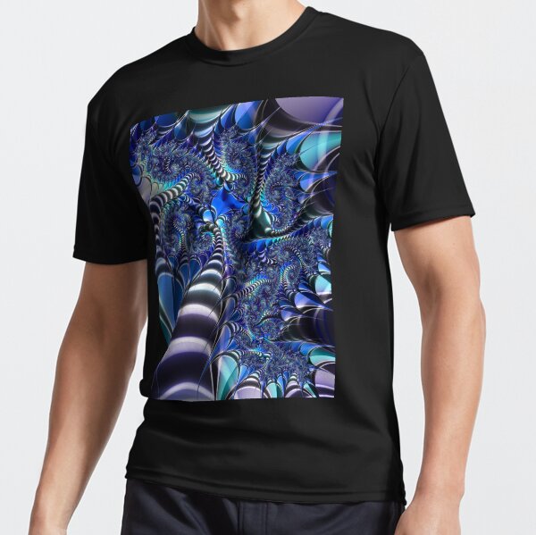 Fractal Chaos IX Active T-Shirt