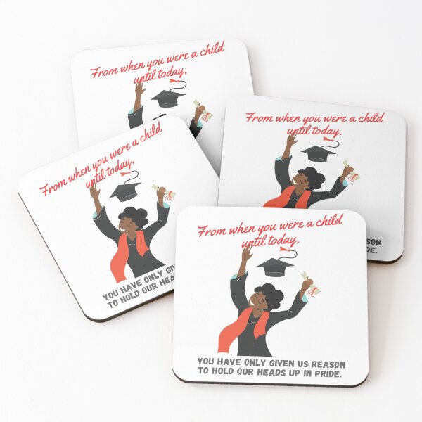 Item preview, Happy Graduation, Happy Celebration- Reason to Hold our Heads High. designed and sold by Hinny8.