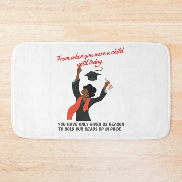 Item preview, Happy Graduation, Happy Celebration- Reason to Hold our Heads High. designed and sold by Hinny8.