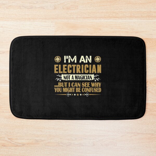 Item preview, Electrician Not A Magician designed and sold by aryagiri.