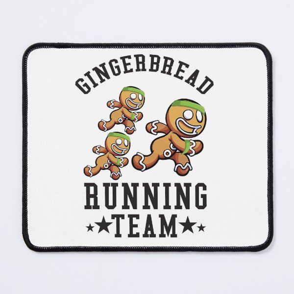 Item preview, Gingerbread Running Team funny Christmas Cookie Shirt designed and sold by Vegdreamer.