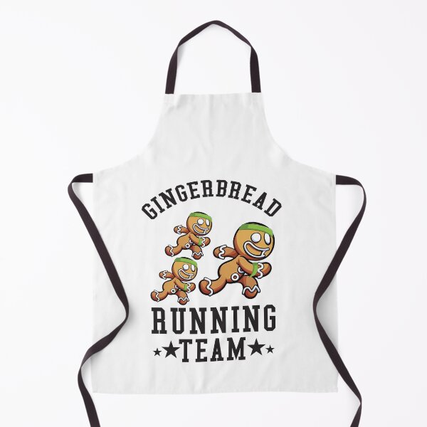 Item preview, Gingerbread Running Team funny Christmas Cookie Shirt designed and sold by Vegdreamer.