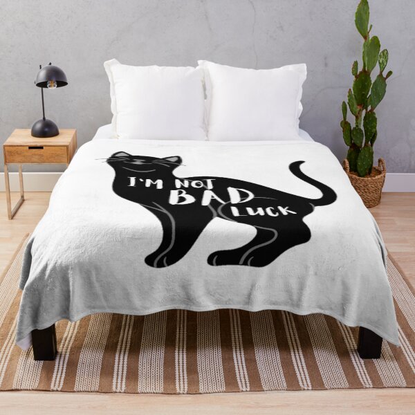 Item preview, I'm Not Bad Luck - Black cats | cat lovers designed and sold by Special-Art1.