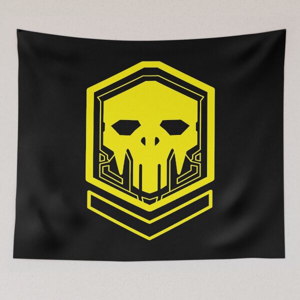 Item preview, Skull Art Yellow Digital style  designed and sold by AEGMEDIA.