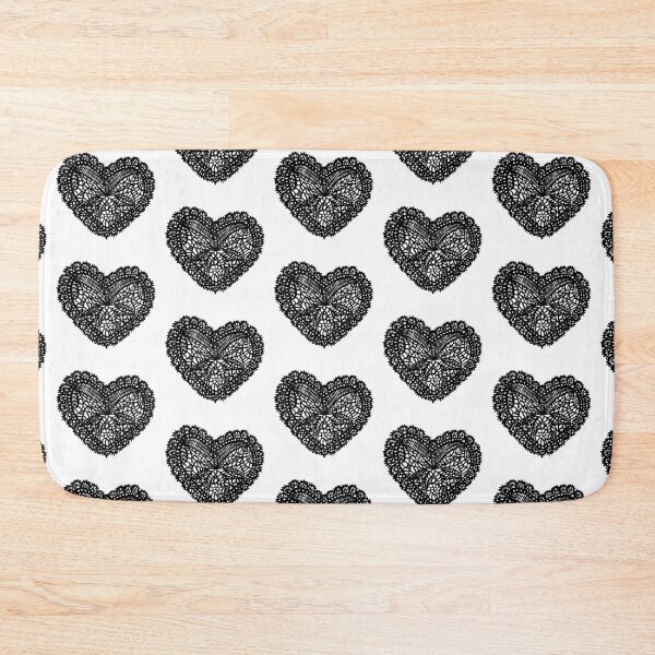 Item preview, Black Lace Heart designed and sold by Nealoc.