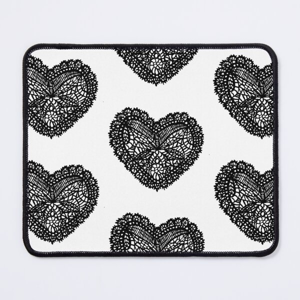Item preview, Black Lace Heart designed and sold by Nealoc.