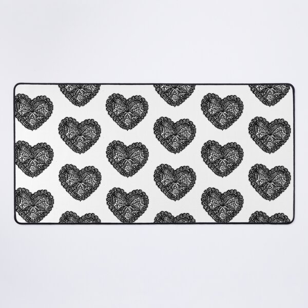 Item preview, Black Lace Heart designed and sold by Nealoc.