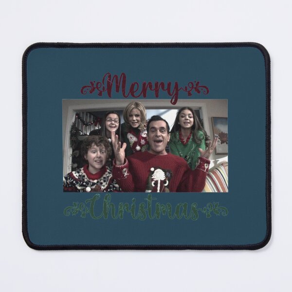 Item preview, Dunphy family from Modern Family Merry Christmas greeting card     designed and sold by ReingerPercival.