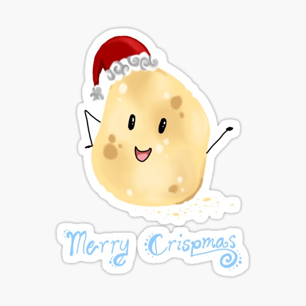 Merry Crispmas Sticker