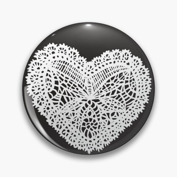 Item preview, White Lace Heart designed and sold by Nealoc.