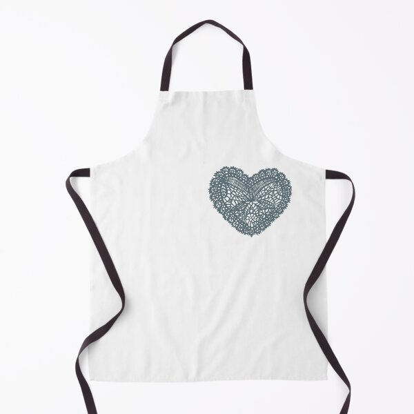 Item preview, Gray Lace Heart designed and sold by Nealoc.