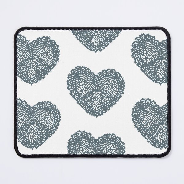 Item preview, Gray Lace Heart designed and sold by Nealoc.