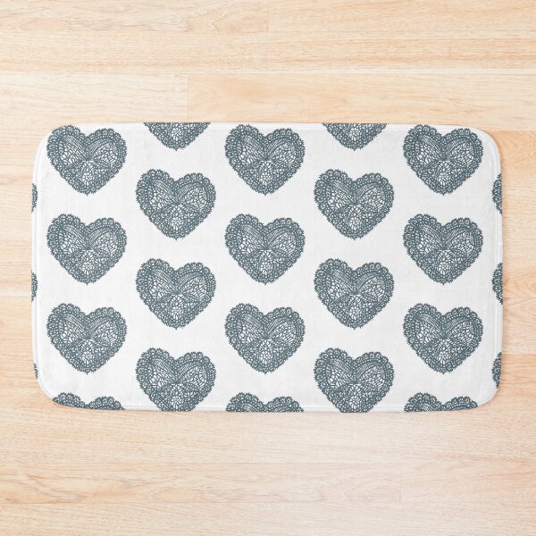 Item preview, Gray Lace Heart designed and sold by Nealoc.