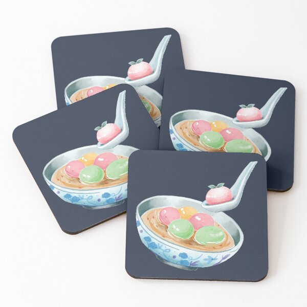 Item preview, Bowl Of Chinese Winter Solstice Glutinous Dōngzhì Tangyuan Dumpling  designed and sold by Alicia Chee.