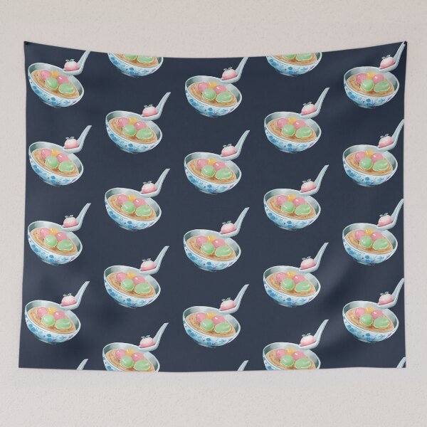 Item preview, Bowl Of Chinese Winter Solstice Glutinous Dōngzhì Tangyuan Dumpling  designed and sold by Alicia Chee.