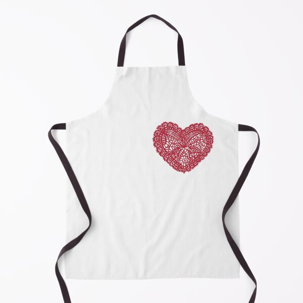 Item preview, Red Lace Heart designed and sold by Nealoc.