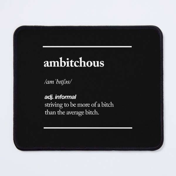 Item preview, Ambitchious designed and sold by MotivatedType.