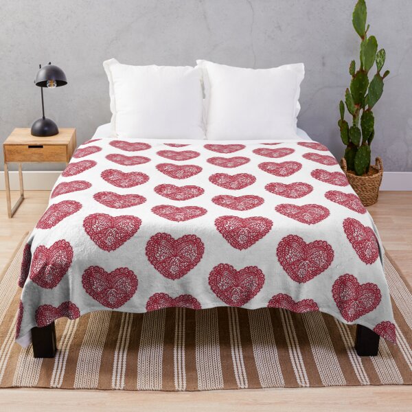 Item preview, Red Lace Heart designed and sold by Nealoc.