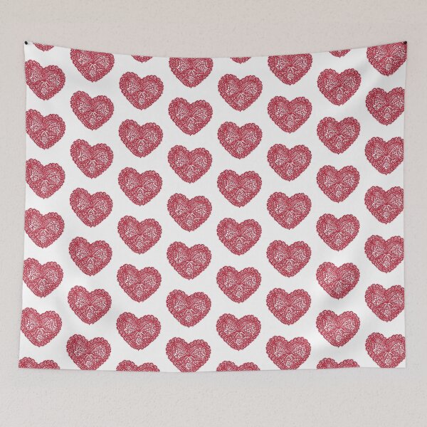 Item preview, Red Lace Heart designed and sold by Nealoc.