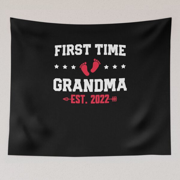 Item preview, First Time Grandma EST 2022, Grandma Gift, New Grandma, Future Grandma, Soon To Be Grandma, Grandma Reveal Gift, Gifts For Grandmothers 2022 designed and sold by aymob.