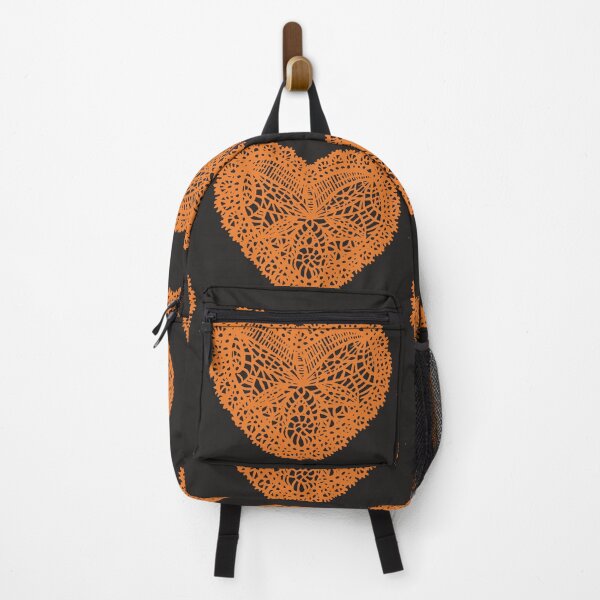 Item preview, Orange Lace Heart designed and sold by Nealoc.