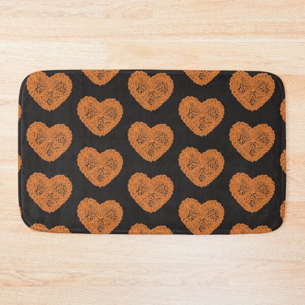 Item preview, Orange Lace Heart designed and sold by Nealoc.