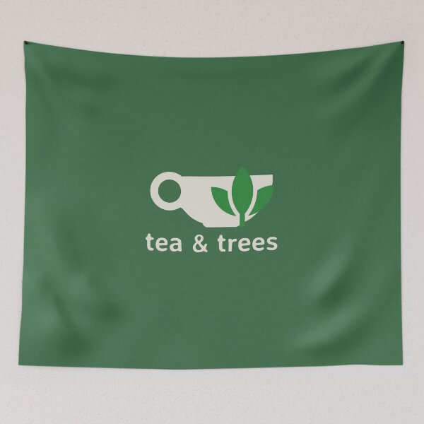 Item preview, tea & trees designed and sold by oneademones.