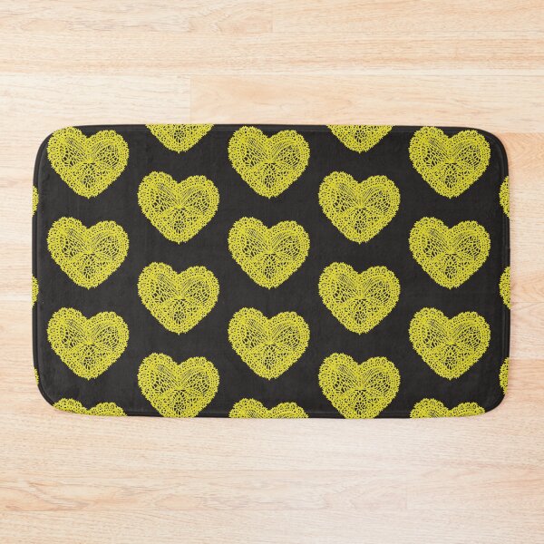 Item preview, Yellow Lace Heart designed and sold by Nealoc.
