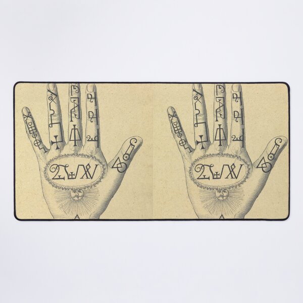 Item preview, Hand Compendium Of Demonology and Magic Occult art designed and sold by Bebichic.