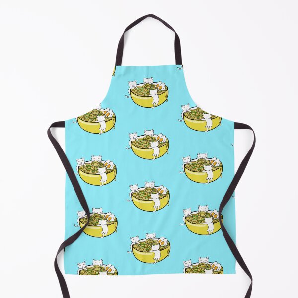 Item preview, Cute kittens eating yummy ramen noodles designed and sold by Purr95.