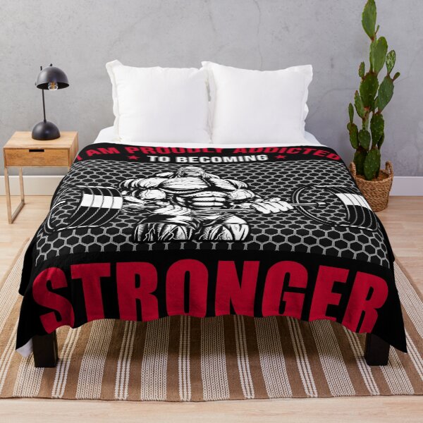 Item preview, I Am Proudly Addicted To Becoming Stronger designed and sold by Your Favorite Shop.
