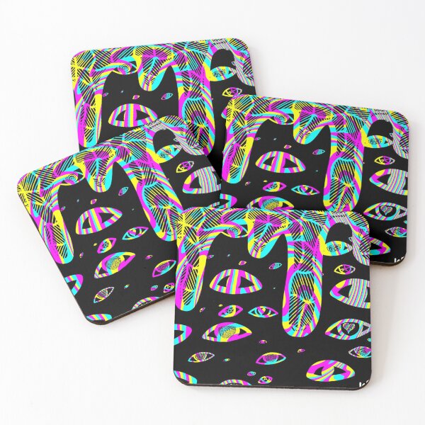 Item preview, Wall Of Eyes Colourway 4 designed and sold by Koirainpuisto.