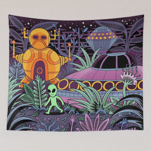 Item preview, UFO Landing designed and sold by jackteagle.