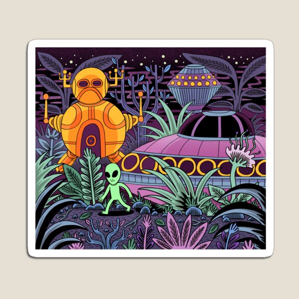 Item preview, UFO Landing designed and sold by jackteagle.