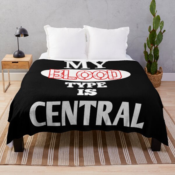Item preview, My blood type is central  designed and sold by Hamaridukaan.