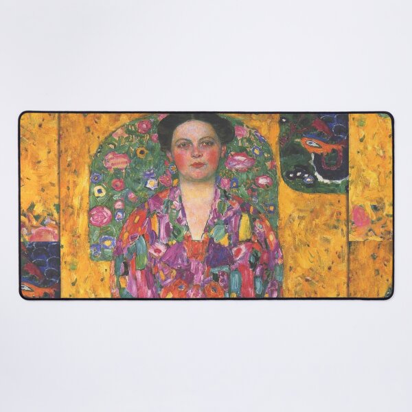 Item preview, Portrait of Eugenia Primavesi by Gustav Klimt - Art Nouveau Symbolism designed and sold by Bebichic.