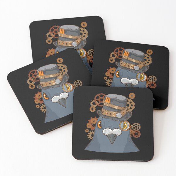 Item preview, Pigeon Breeding Steampunk Pigeon Racing Gift Men Pigeons designed and sold by DSWShirts.