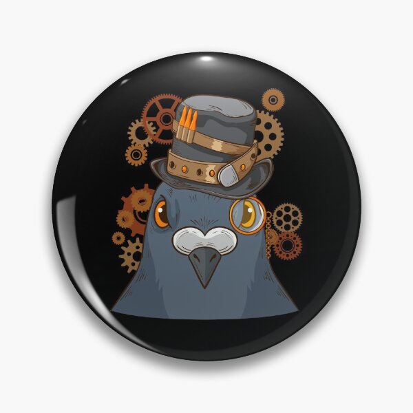Item preview, Pigeon Breeding Steampunk Pigeon Racing Gift Men Pigeons designed and sold by DSWShirts.
