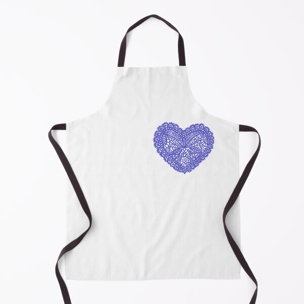 Item preview, Blue Lace Heart designed and sold by Nealoc.