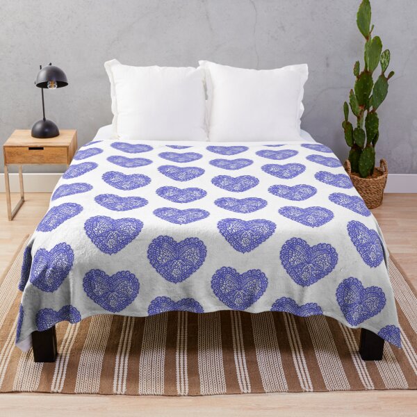 Item preview, Blue Lace Heart designed and sold by Nealoc.
