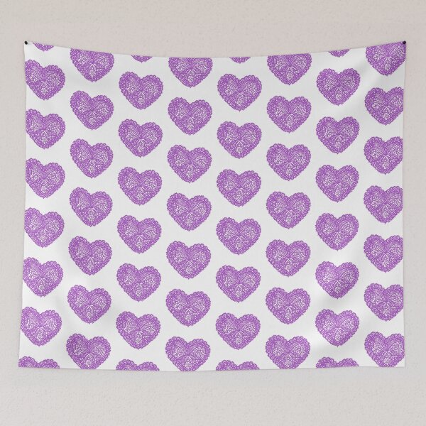 Item preview, Purple Lace Heart designed and sold by Nealoc.