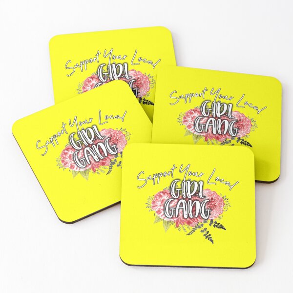 Item preview, Support Your Local Girl Gang - Feminist Support designed and sold by Delandor.
