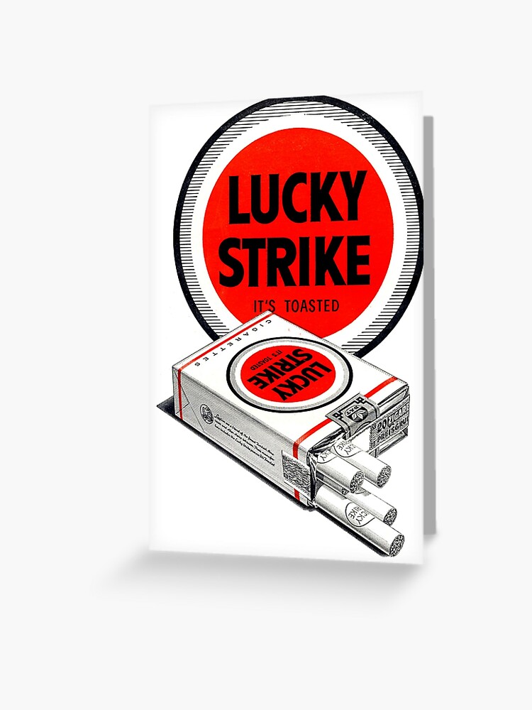 Retro Lucky Strike Cigarettes