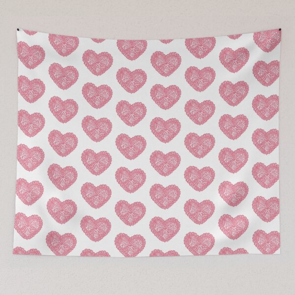 Item preview, Pink Lace Heart designed and sold by Nealoc.