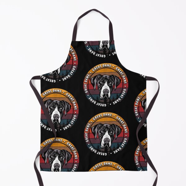 Item preview, Great Dane distressed sunset retro dog face design designed and sold by SamRVstore.