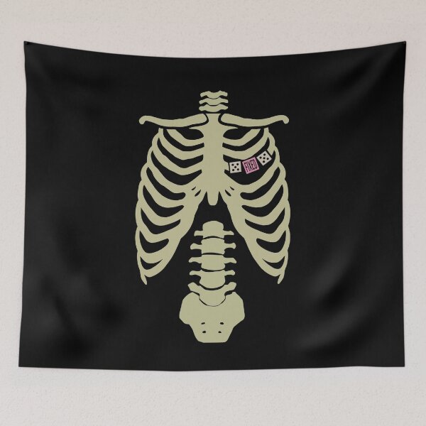 Item preview, Fixed Tee Shirt, Broken Rib Shirt, Rib Cage Shirt, Rib Surgery T Shirt, Recovery T Shirt, Recovering Shirt, Broken Bone Shirt Post Operation designed and sold by aymob.